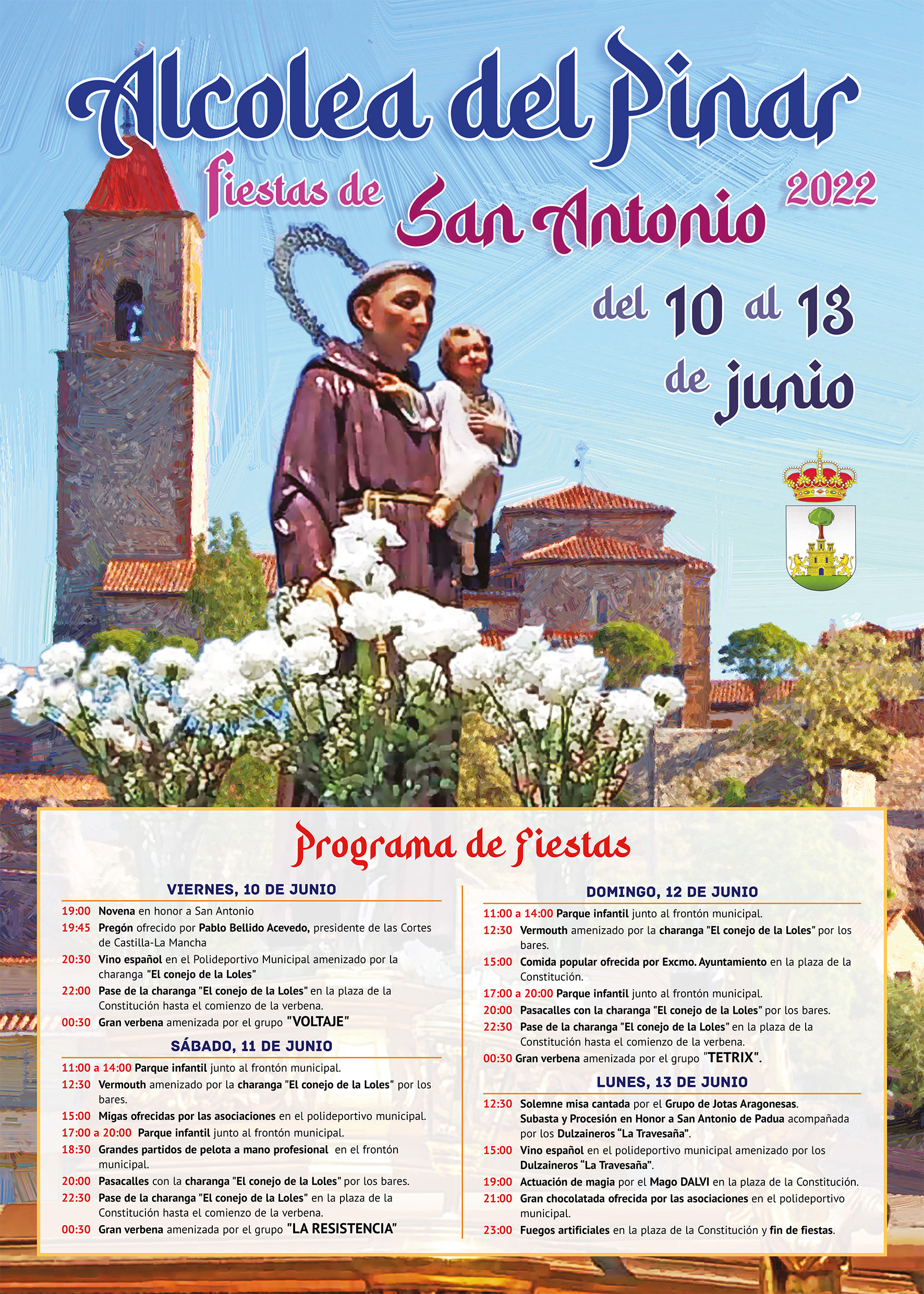 San Antonio 2025, Alcolea del Pinar