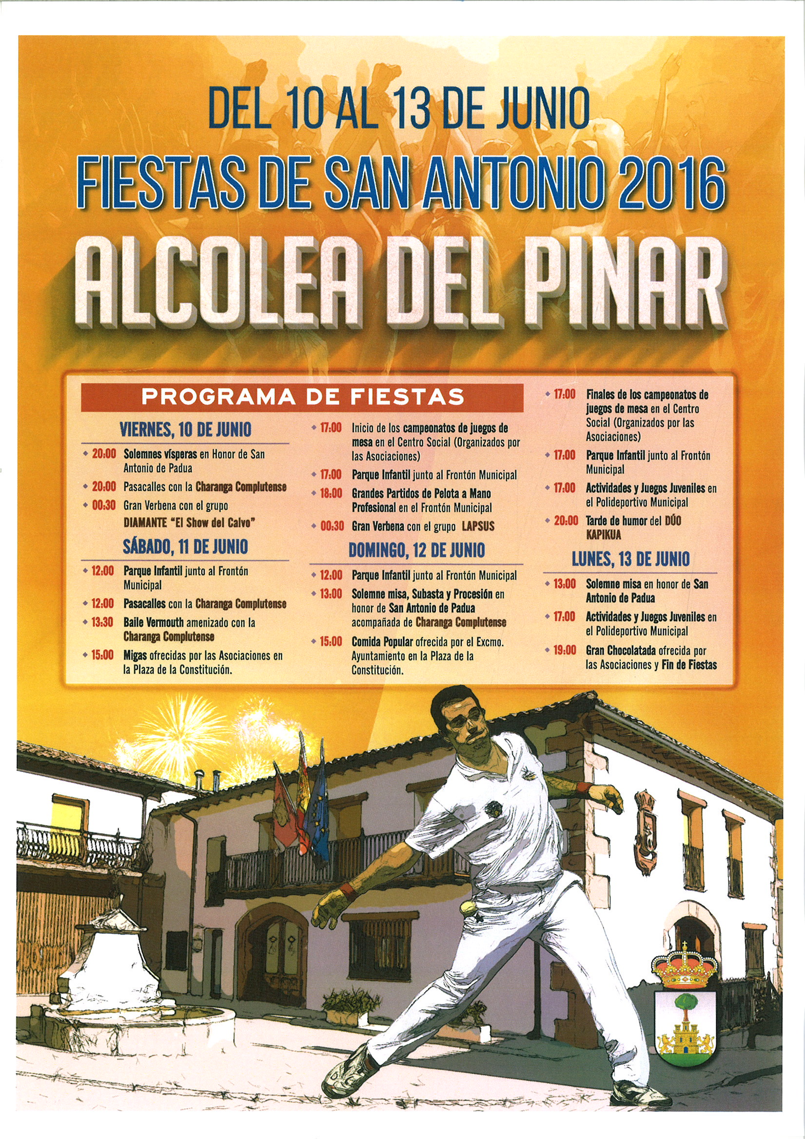 San Antonio 2025, Alcolea del Pinar