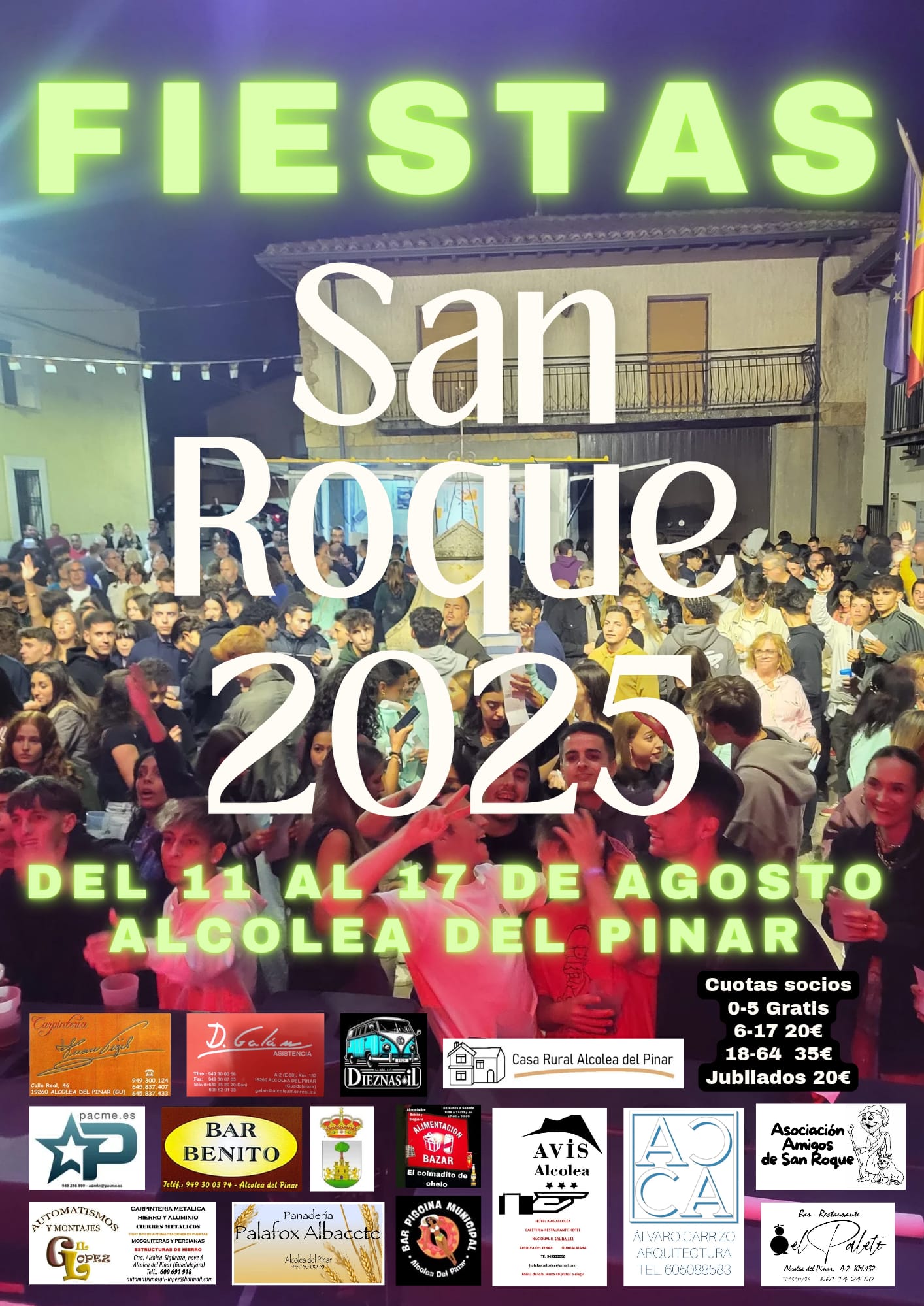Cartel de fiestas 2025