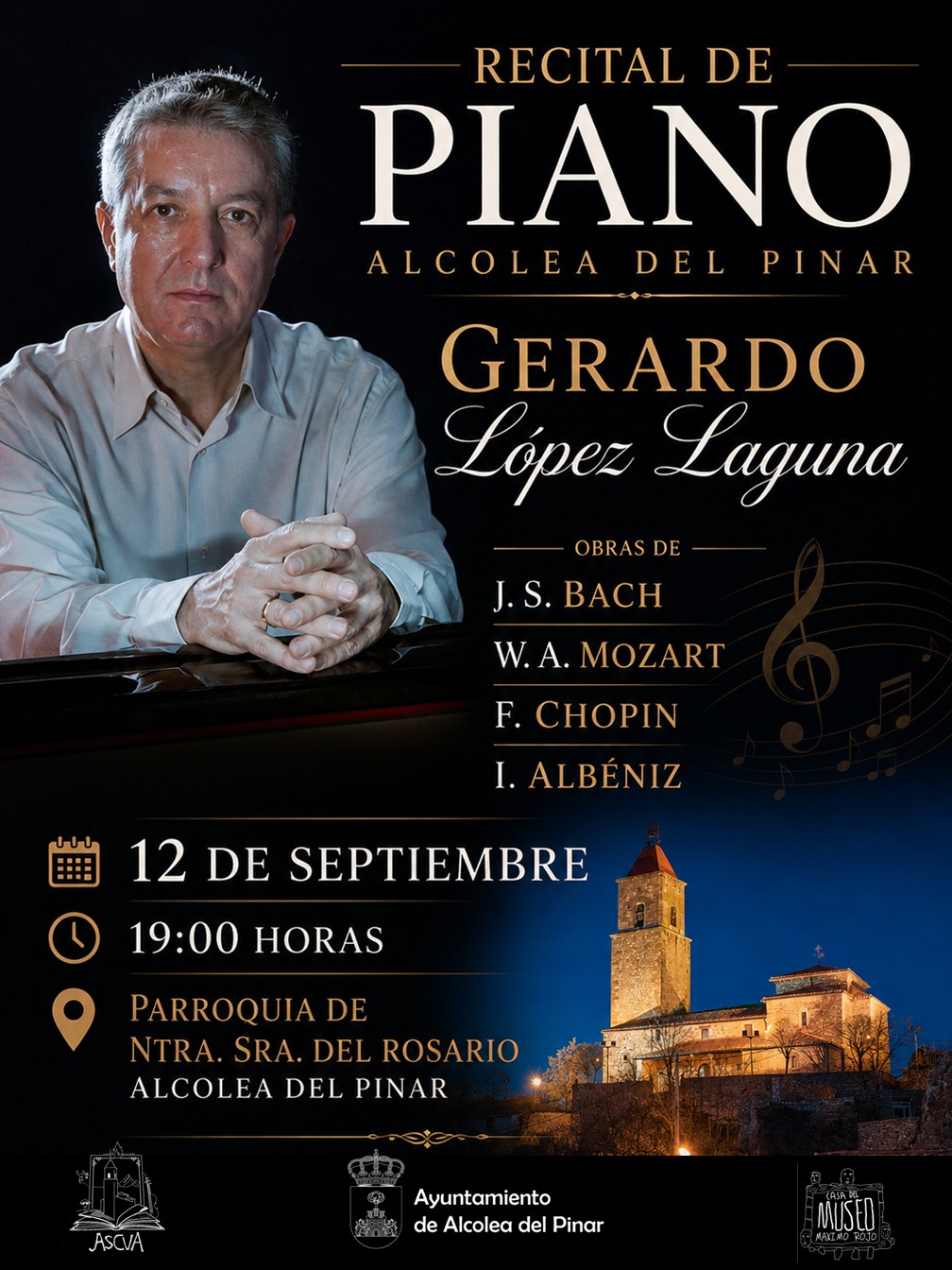 Recital de piano, Gerardo López Laguna