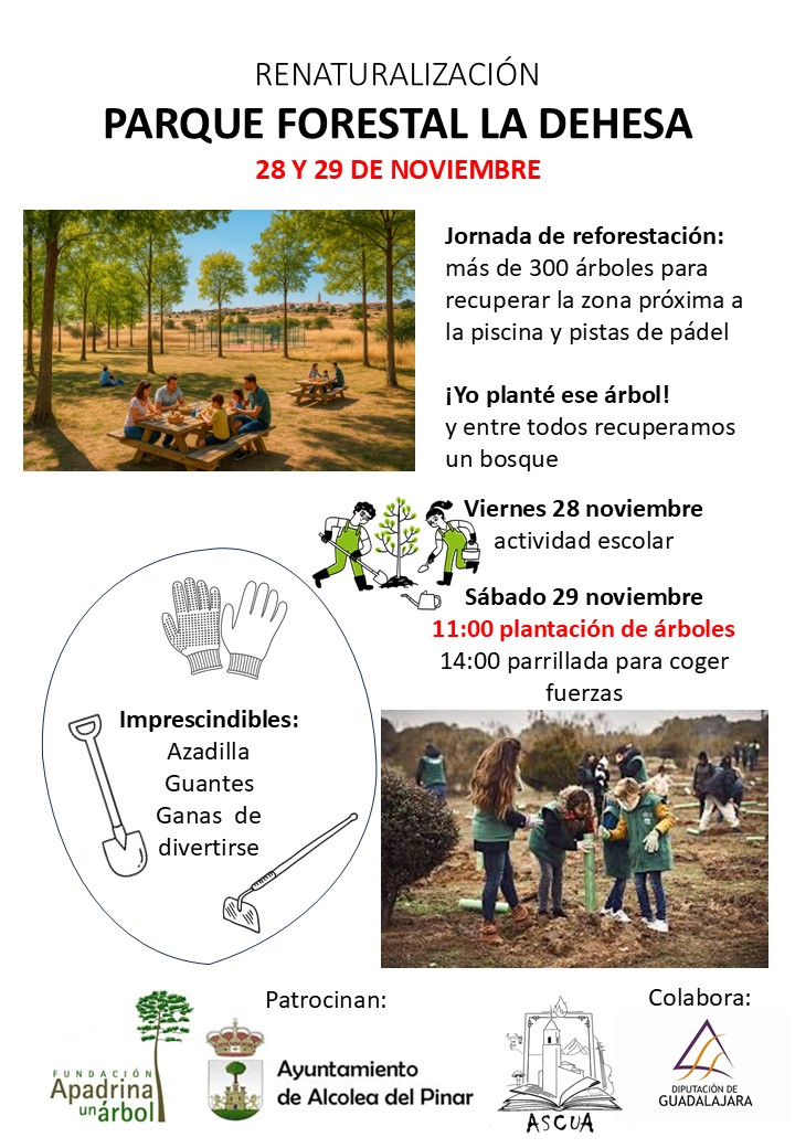 Renaturalización Parque Forestal La Dehesa