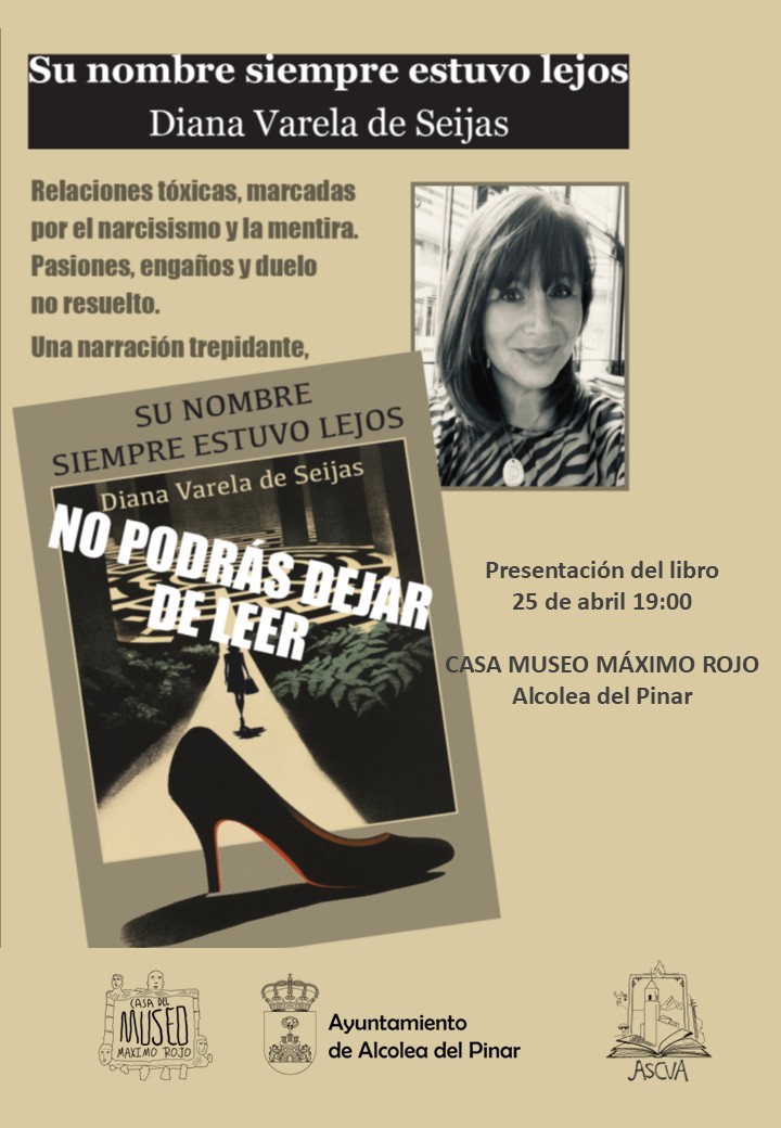 Presentación del libro "Su nombre siempre estuvo lejos", de Diana Varela